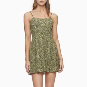COPY - Calvin Klein Jeans Womens Micro Leopard Line Mini Dress, Size M, MSRP $7…
